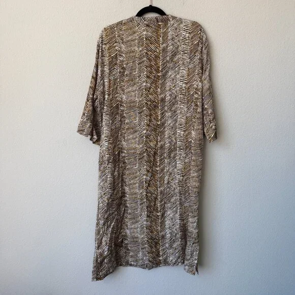Masai Copenhagen Nimes Shirt Dress in Tapenade Size S - Picture 3 of 5